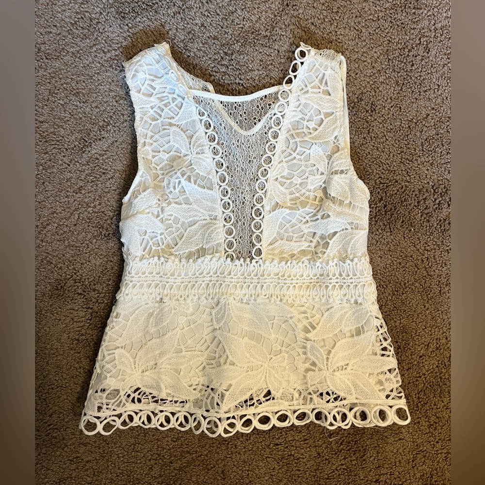 White Tank Blouse